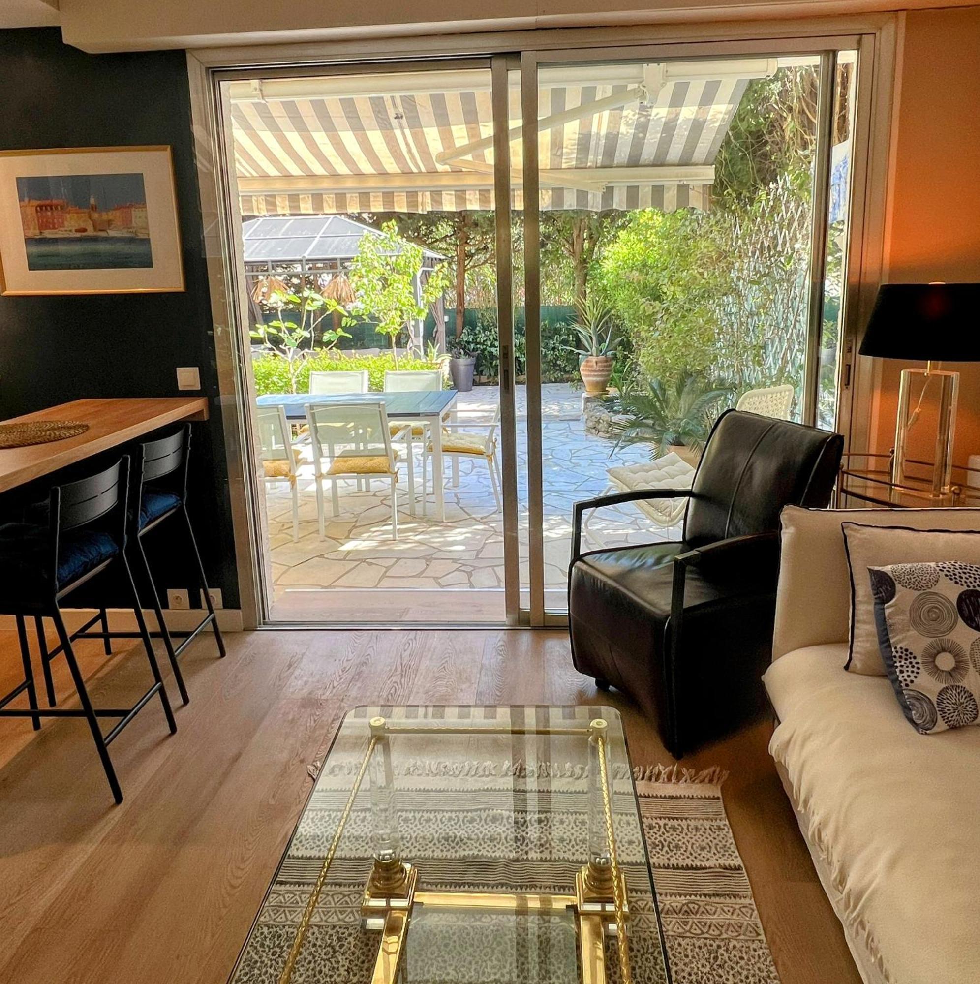 Superbe Appartement Avec Terrasse Jardin Et Parking Prive Saint-Tropez Eksteriør bilde